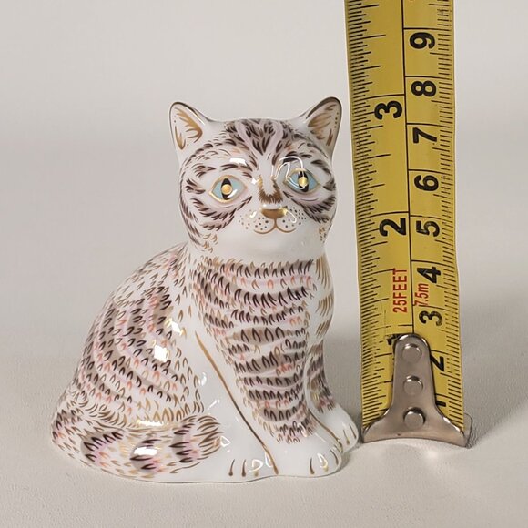 Royal Crown Derby Thomas Cat Ltd. Ed. of 1500 Small 3” - Picture 7 of 8